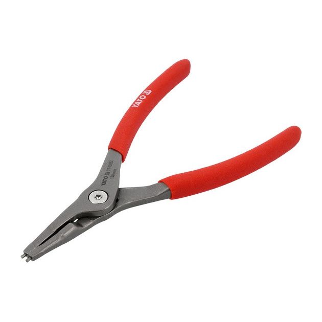 Щипці SEGERA для стопорних кілець YATO, прямі, 180 мм, 19-60 мм, фото , изображение 2 | SNABZHENIE.com.ua