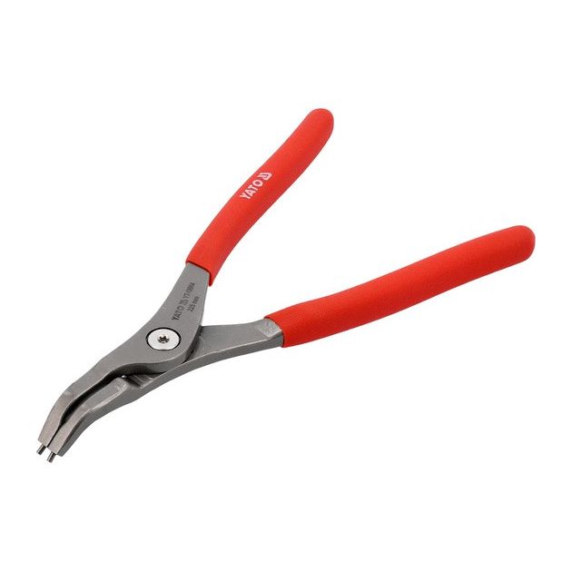 Щипці SEGERA для стопорних кілець YATO гнуті під 45° розтискні, l= 225 мм, розвід- 40-100 мм, фото , зображення 2 | SNABZHENIE.com.ua