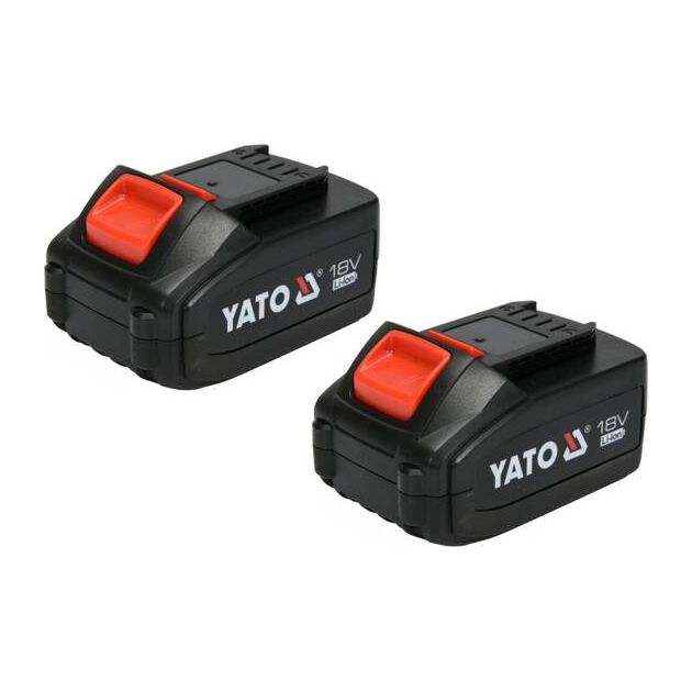 Акумуляторна ланцюгова пила YATO: 36 В (2 x Li-Ion 18 В 4 АГод), шина - 16/40 см, 56 ланок [2], фото , зображення 5 | SNABZHENIE.com.ua