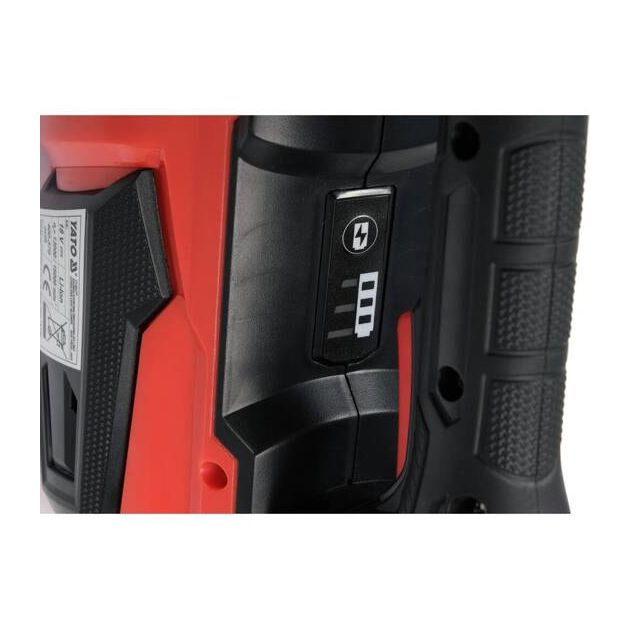 Акумуляторная воздуходувка YATO: Li-Ion 18 В, 4 Ач, 400-570 м³/ч, фото , изображение 5 | SNABZHENIE.com.ua Акумуляторная воздуходувка YATO: Li-Ion 18 В, 4 Ач, 400-570 м³/ч, фото , изображение 5 | SNABZHENIE.com.ua