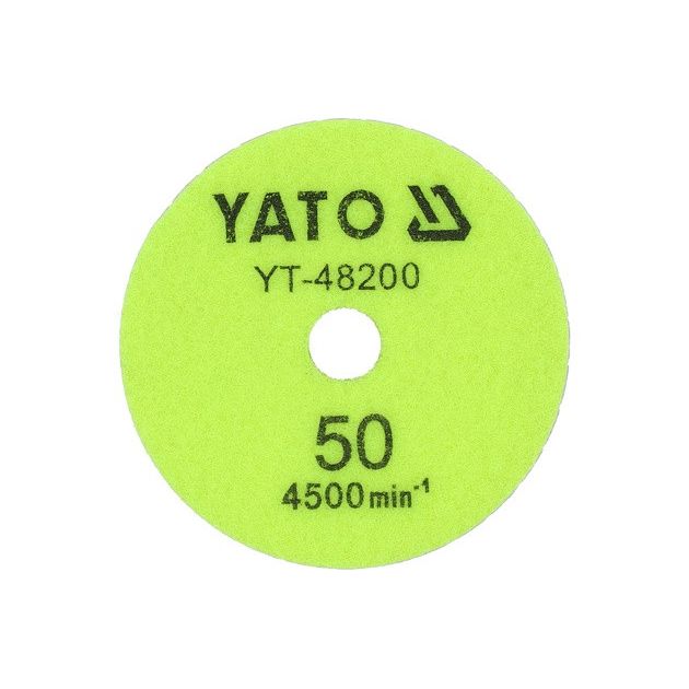 Алмазный шлифовальный круг YATO 100 мм, G50, макс. 4500 об/мин, фото , изображение 3 | SNABZHENIE.com.ua