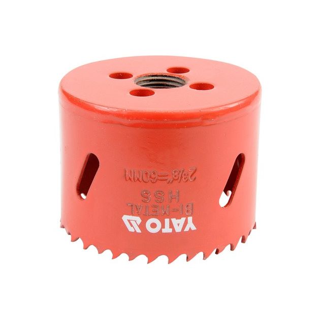 Пила кольцева Bi-Metal HSS 60 мм YATO (YT-3329), фото , зображення 3 | SNABZHENIE.com.ua