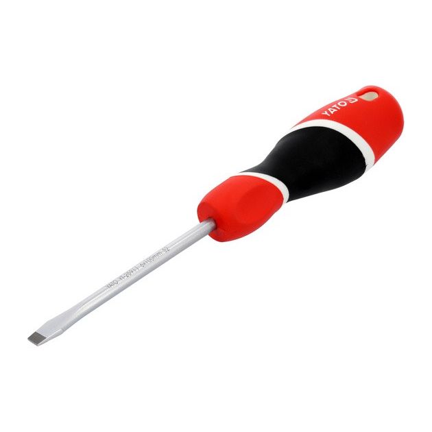 Отвертка плоская 150 мм, шлиц 6 мм YATO (YT-25912), фото , изображение 3 | SNABZHENIE.com.ua