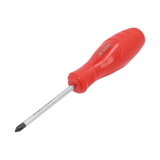 Викрутка YATO PH1, хрестоподібний шліц, 75 мм [12/180], фото , изображение 2 | SNABZHENIE.com.ua