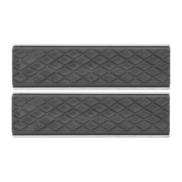 Сменные губки для тисков YATO 100x30x10 мм, алюминиевые с резиной, фото , изображение 3 | SNABZHENIE.com.ua