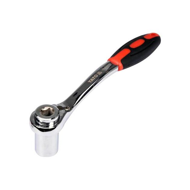 Ключ торцевий з універсальною головкою YATO М 8-19 мм, HRC 40, з прорезиненою ергономічною ручкою (YT-02400), фото , зображення 5 | SNABZHENIE.com.ua Ключ торцевий з універсальною головкою YATO М 8-19 мм, HRC 40, з прорезиненою ергономічною ручкою (YT-02400), фото , зображення 5 | SNABZHENIE.com.ua