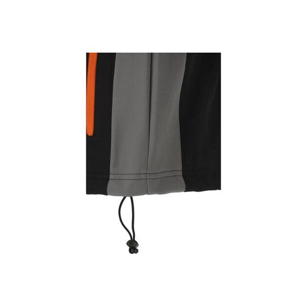 Рабочая куртка SOFTSHELL YATO M, черно-серая, 3 кармана, фото , изображение 12 | SNABZHENIE.com.ua