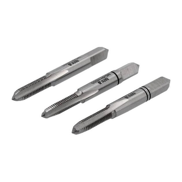 Метчик YATO М5 x 0,8 мм, HSS М2, 50 мм, 3 шт (YT-2932), фото , изображение 3 | SNABZHENIE.com.ua Метчик YATO М5 x 0,8 мм, HSS М2, 50 мм, 3 шт (YT-2932), фото , изображение 3 | SNABZHENIE.com.ua