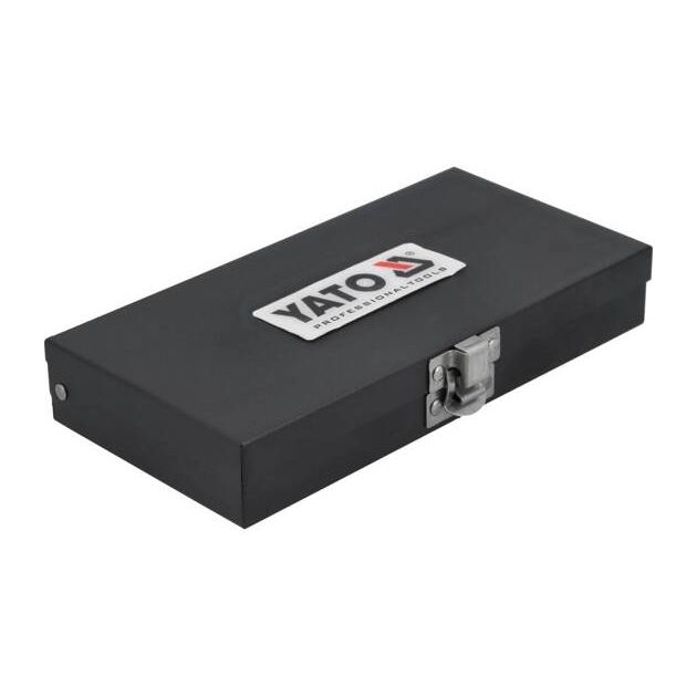 Набор бит TORX SECURITY + переходник ½ Т20-Т55, 15 шт. YATO (YT-0417), фото , изображение 7 | SNABZHENIE.com.ua