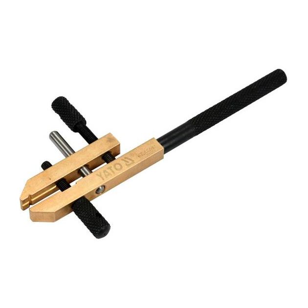 Лещата YATO латунно-стальные, губки 10 мм, развод 13 мм, YT-65085, фото , изображение 2 | SNABZHENIE.com.ua