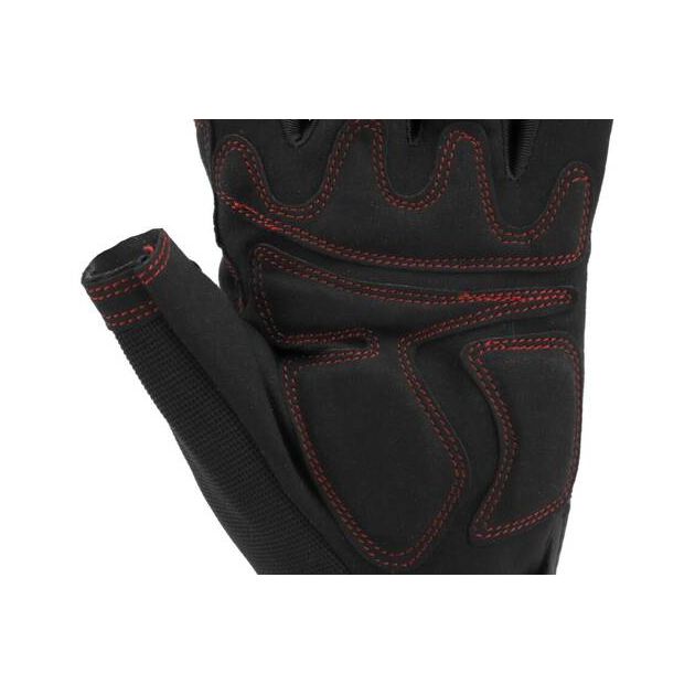 Перчатки рабочие черные открытые YATO искусственная кожа, размер 8, фото , изображение 11 | SNABZHENIE.com.ua