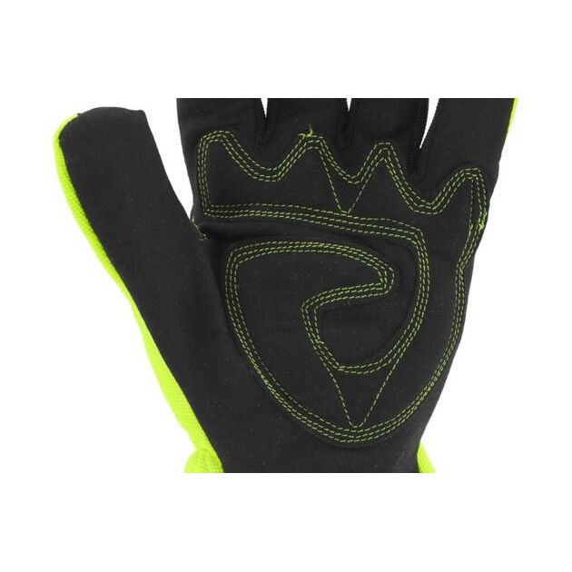 Перчатки рабочие YATO, искуственная кожа + синтетика, размер 9, фото , изображение 11 | SNABZHENIE.com.ua