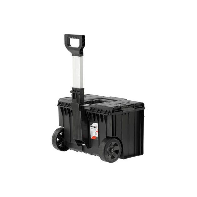Ящик для инструментов YATO на 2-х колесах, 585x425x410 мм, пластик, фото , изображение 5 | SNABZHENIE.com.ua Ящик для инструментов YATO на 2-х колесах, 585x425x410 мм, пластик, фото , изображение 5 | SNABZHENIE.com.ua