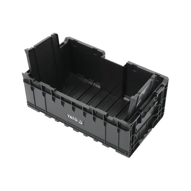 Ящик для інструментів YATO модульний YT-09166, 576х359х237 мм, з пластику, фото , зображення 5 | SNABZHENIE.com.ua
