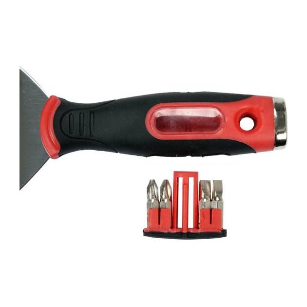 Шпатель YATO з нержавіючої сталі, 125 мм, двокомпонентна ручка, фото , изображение 5 | SNABZHENIE.com.ua Шпатель YATO з нержавіючої сталі, 125 мм, двокомпонентна ручка, фото , изображение 5 | SNABZHENIE.com.ua