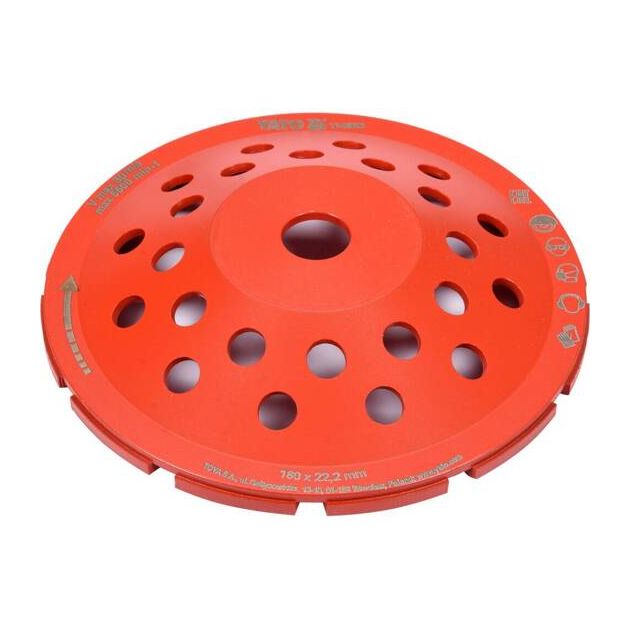 Фреза алмазная YATO 180x22.2 мм (YT-60323), фото , изображение 5 | SNABZHENIE.com.ua