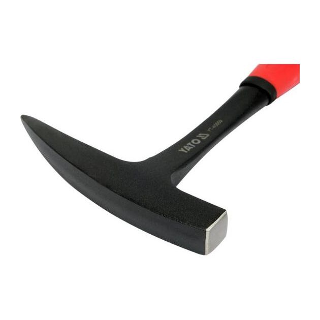 Геологический молоток YATO 1 кг, 345 мм, с острым зубом, фото , изображение 3 | SNABZHENIE.com.ua