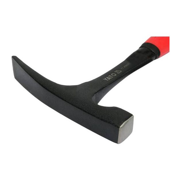 Геологический молоток с зубилом YATO, 1010 г, 340 мм, 190 мм, фото , изображение 3 | SNABZHENIE.com.ua