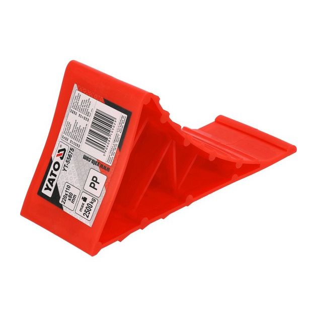 Клин для авто YATO 220x110x80 мм, макс. навантаження 2,5 т, ПП, фото , изображение 5 | SNABZHENIE.com.ua