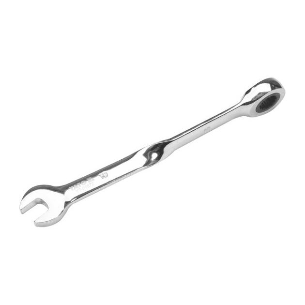 Ключ ріжково-накидний кручений 90° з тріщаткою YATO 10x167 мм, фото , изображение 2 | SNABZHENIE.com.ua