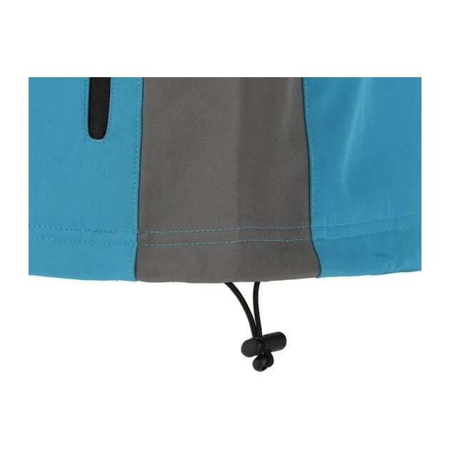 Рабочая куртка SOFTSHELL YATO M, сине-серая, 3 кармана, 96% полиэстер, фото , изображение 12 | SNABZHENIE.com.ua