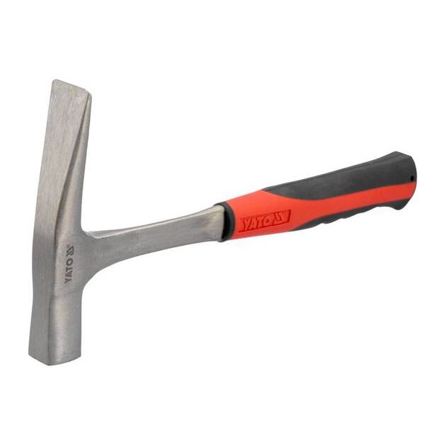 Молоток каменщика 600 г, кований, довжина 382 мм YATO (YT-4573), фото , зображення 3 | SNABZHENIE.com.ua Молоток каменщика 600 г, кований, довжина 382 мм YATO (YT-4573), фото , зображення 3 | SNABZHENIE.com.ua