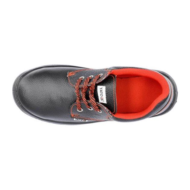 Рабочие кожаные туфли с полиуретановой подошвой YATO PUNO, 47 размер, фото , изображение 7 | SNABZHENIE.com.ua