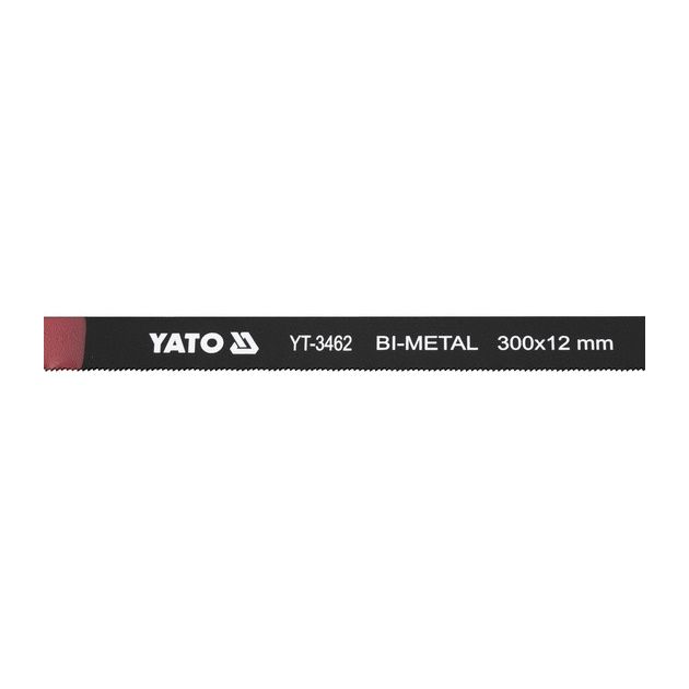 Полотно по металлу YATO 300х12х0,6 мм, BIMETAL-COBALT, 2 шт., фото , изображение 3 | SNABZHENIE.com.ua