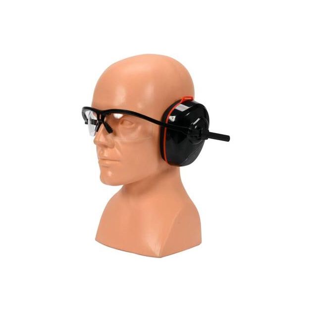 Наушники протишумні комбіновані з захисними окулярами YATO, фото , зображення 4 | SNABZHENIE.com.ua Наушники протишумні комбіновані з захисними окулярами YATO, фото , зображення 4 | SNABZHENIE.com.ua