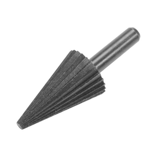 Конусная фреза YATO по металлу 4-24 мм, шпиндель 8 мм (YT-61700), фото , изображение 3 | SNABZHENIE.com.ua Конусная фреза YATO по металлу 4-24 мм, шпиндель 8 мм (YT-61700), фото , изображение 3 | SNABZHENIE.com.ua