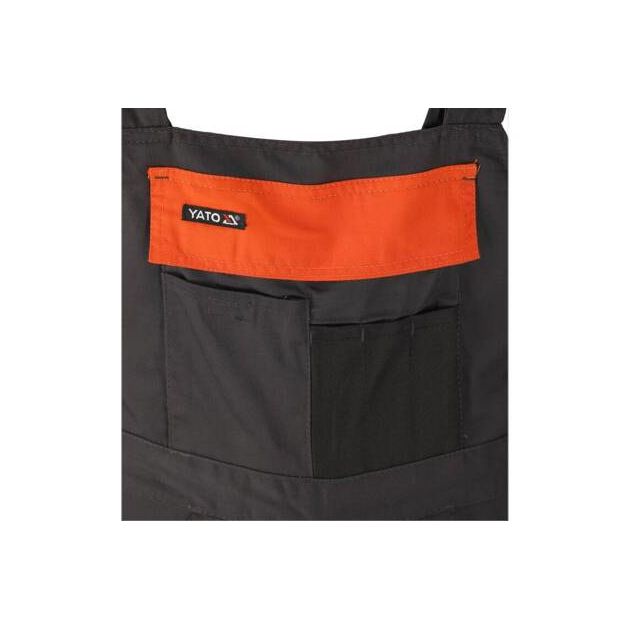 Полукомбинезон рабочий YATO, размер L, 65% полиэстер, 35% хлопок, фото , изображение 9 | SNABZHENIE.com.ua Полукомбинезон рабочий YATO, размер L, 65% полиэстер, 35% хлопок, фото , изображение 9 | SNABZHENIE.com.ua