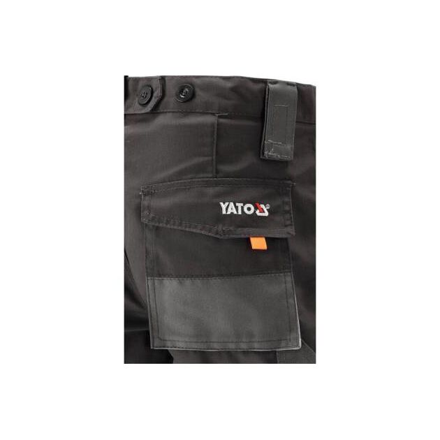 Рабочие штаны YATO, размер M, 65% полиэстер, 35% хлопок, фото , изображение 13 | SNABZHENIE.com.ua