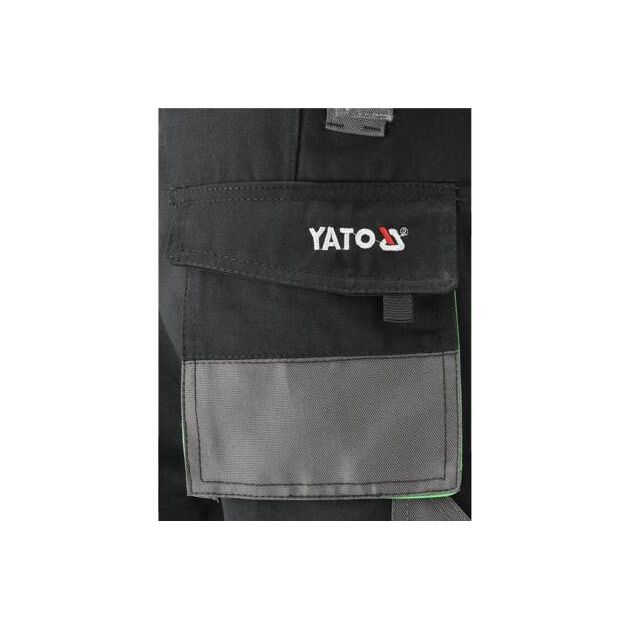 Брюки рабочие YATO S, 100% хлопок (YT-80164), фото , изображение 11 | SNABZHENIE.com.ua