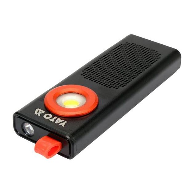 Фонарь светодиодный аккумуляторный YATO Li-Po 3.7 В, 2000 мАч, 500 Лм, фото , изображение 5 | SNABZHENIE.com.ua