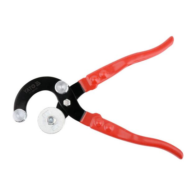 Сгибатель YATO для металлических прутьев 4.75-10 мм, 255 мм, угол 90°, фото , изображение 3 | SNABZHENIE.com.ua