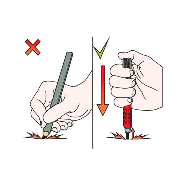 Автоматический карандаш HB YATO (YT-69280) для каменщиков и столяров, фото , изображение 4 | SNABZHENIE.com.ua Автоматический карандаш HB YATO (YT-69280) для каменщиков и столяров, фото , изображение 4 | SNABZHENIE.com.ua