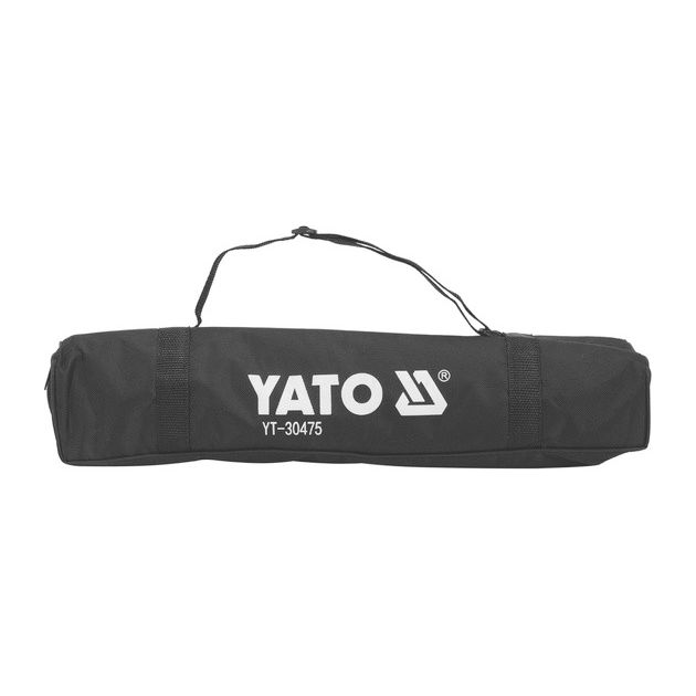 Штатив YATO телескопический (3 секции), алюминиевый, H=46-120 см, фото , изображение 4 | SNABZHENIE.com.ua