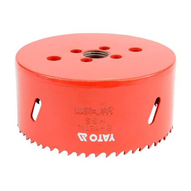 Пила кольцева Bi-Metal HSS 95 мм YATO (YT-3343), фото , зображення 3 | SNABZHENIE.com.ua