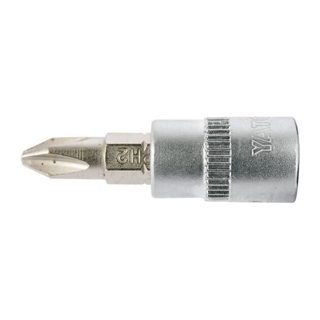 Головка торцевая Philips PH2, квадрат 1/4, 37 мм YATO (YT-04412), фото , изображение 3 | SNABZHENIE.com.ua Головка торцевая Philips PH2, квадрат 1/4, 37 мм YATO (YT-04412), фото , изображение 3 | SNABZHENIE.com.ua