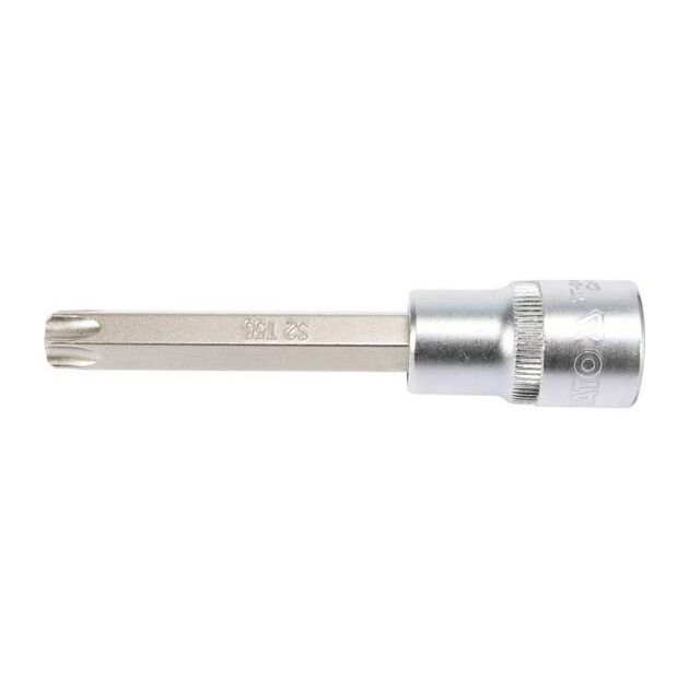 Головка торцевая TORX Т55, 1/2", 100 мм YATO (YT-04327), фото , изображение 3 | SNABZHENIE.com.ua
