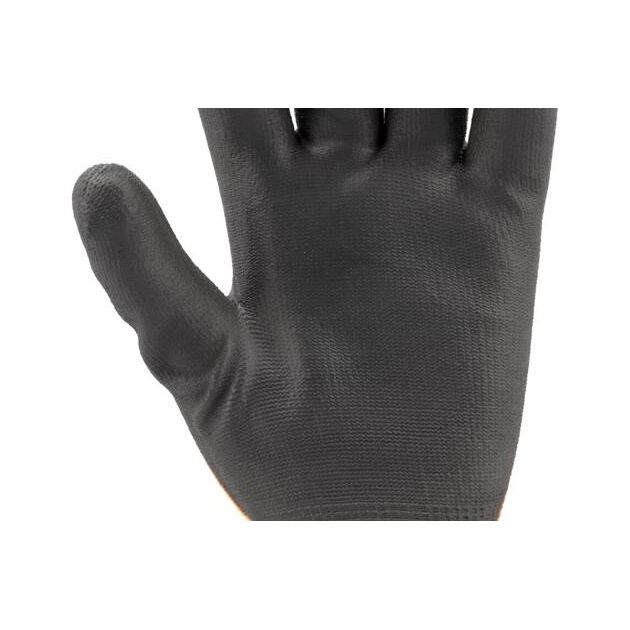 Рабочие рукавицы YATO размер 10 с полиуретановой оболочкой, для смартфона, фото , изображение 11 | SNABZHENIE.com.ua