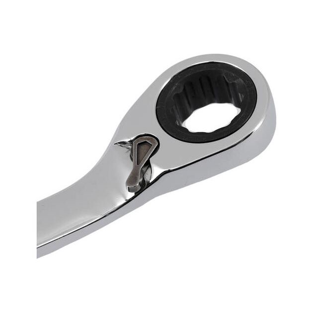 Ключ ріжково-накидний YATO з тріщаткою, CrV, 16 мм, 210 мм, фото , изображение 4 | SNABZHENIE.com.ua Ключ ріжково-накидний YATO з тріщаткою, CrV, 16 мм, 210 мм, фото , изображение 4 | SNABZHENIE.com.ua