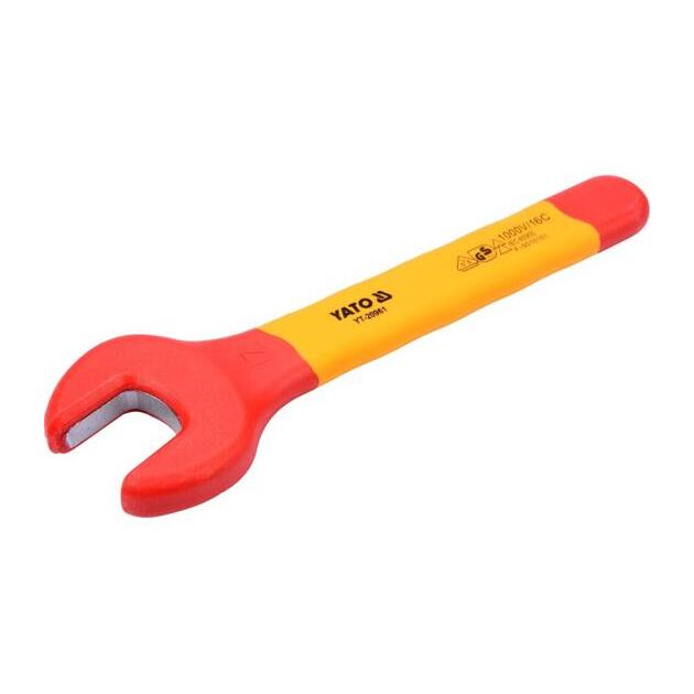 Ключ ріжковий YATO : М17 мм, ізольований корпус VDE до 1000V [6/72], фото , зображення 2 | SNABZHENIE.com.ua