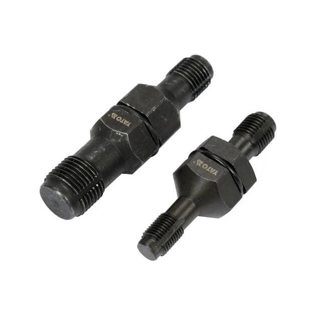 Набір для ремонту різьби свічок запалювання YATO: M10x1 мм, M12x1,25 мм, M14x1,5 мм, M18x1,5 мм, 2 шт., фото , зображення 3 | SNABZHENIE.com.ua