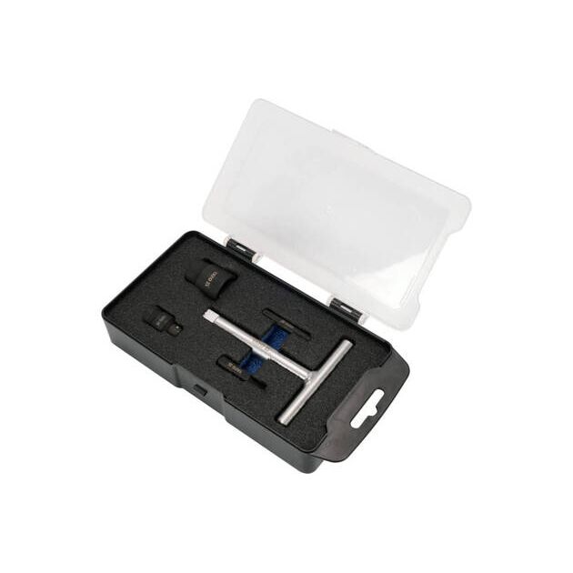 Ключі для пластикових оливозливних пробок YATO: до квадрату 3/8", 5 шт., фото , зображення 3 | SNABZHENIE.com.ua