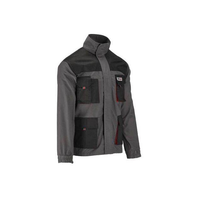 Рабочая куртка легкая DAN, размер L, 65% полиэстер, 35% хлопок YATO, фото , изображение 3 | SNABZHENIE.com.ua