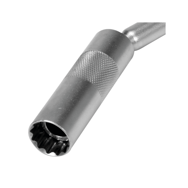 Ключ до свічок, магнітний YATO : 3/8", 18 х 300 мм [10/40], фото , зображення 4 | SNABZHENIE.com.ua