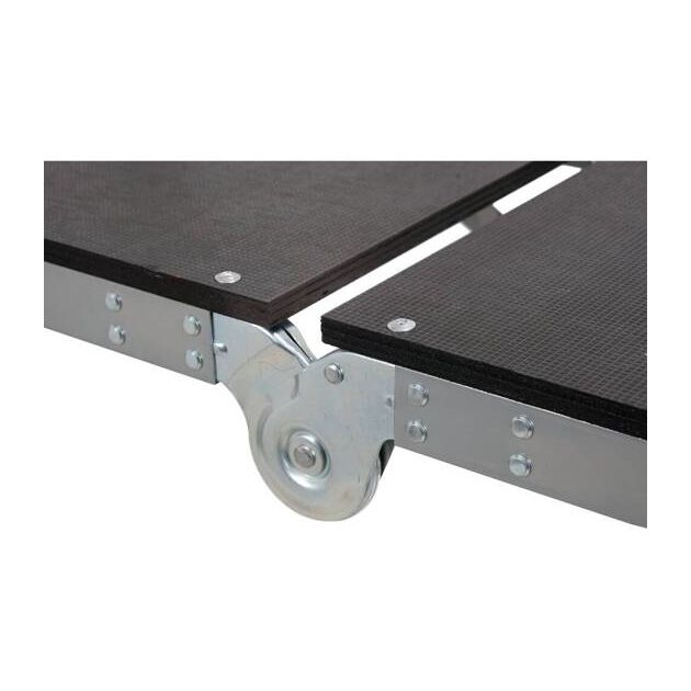 Риштування складне на 2 колеса YATO, алюміній, 104х40см, висота 90см., фото , изображение 5 | SNABZHENIE.com.ua