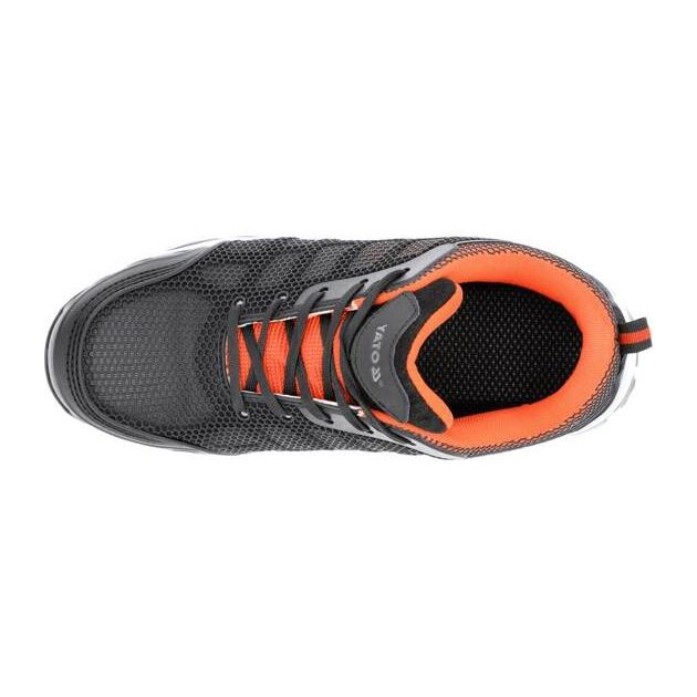 Кроссовки рабочие YATO POMPA S1P, р. 46, полиуретан/сетка, резиновая подошва, фото , изображение 12 | SNABZHENIE.com.ua