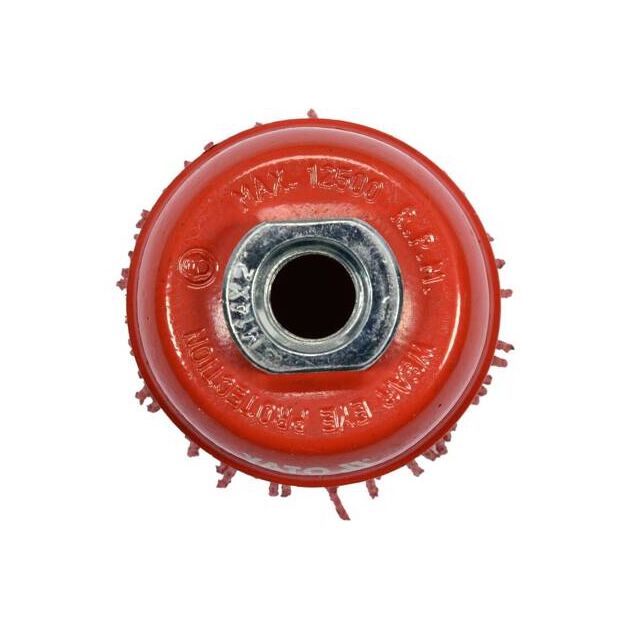 Щетка зачистная нейлоновая чашка YATO 65 мм, гайка М14 (YT-47785), фото , изображение 3 | SNABZHENIE.com.ua Щетка зачистная нейлоновая чашка YATO 65 мм, гайка М14 (YT-47785), фото , изображение 3 | SNABZHENIE.com.ua